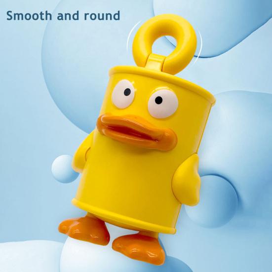 Squirting Duck Water Pistol Toy 120ml Capacity Water Sprayer for Beach Pool 6-8m Fun Range Interactive Ball Pool Sprinkler Toy for Kids