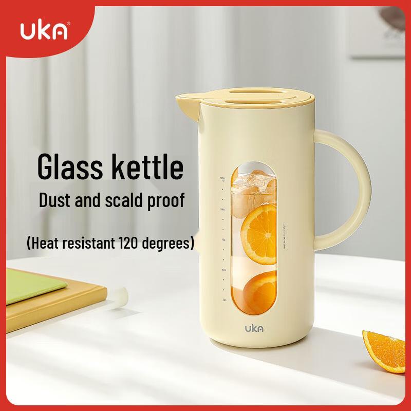 UKA Borosilicate Glass Cold Water Pitcher