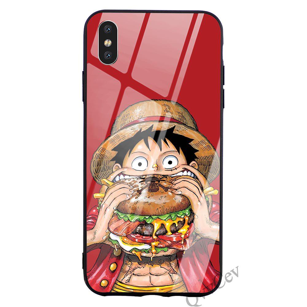 One Piece Anime Glass Phone Cover For Samsung A30 Iphone 6s Huawei Honor Xiaomi Redmi 6 Pro Case Comprar A Buen Precio Entrega Gratuita Resenas Reales Con Fotos Joom