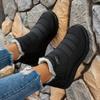 Ladies' Snow Boots, Stylish and Versatile Plush Lining, Lightweight Round Toe Design, Durable and Comfortable, Warm Ankle Boots and Snow Boots
