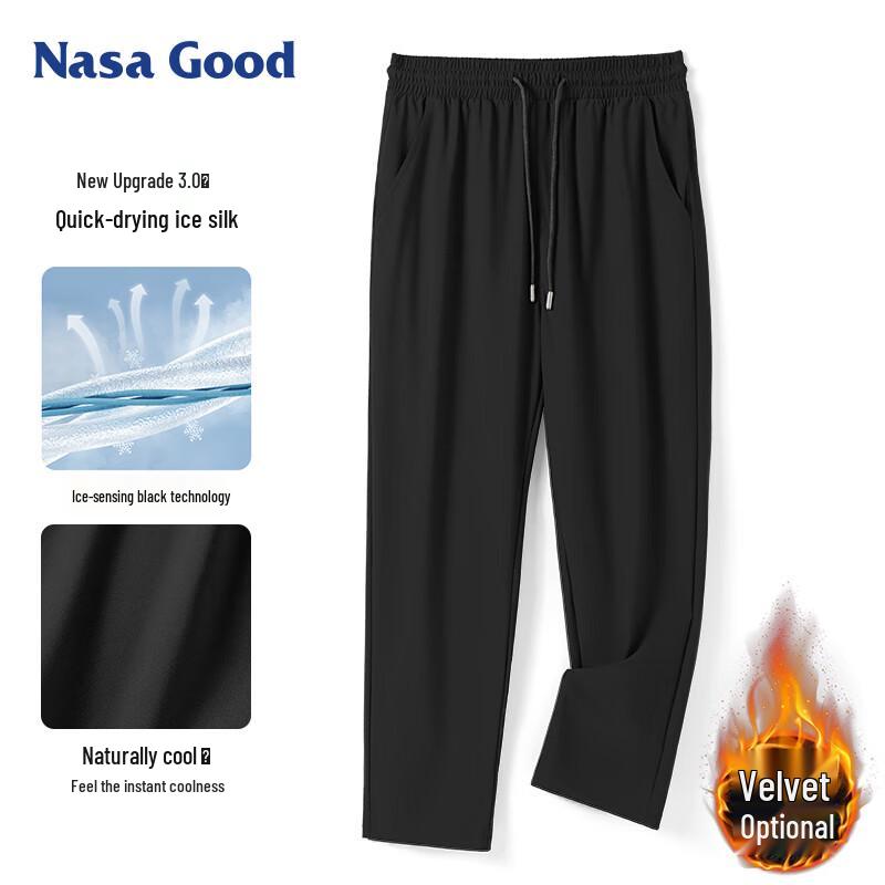 

NASA GOOD Men s Casual Straight-Leg Pants 5XL