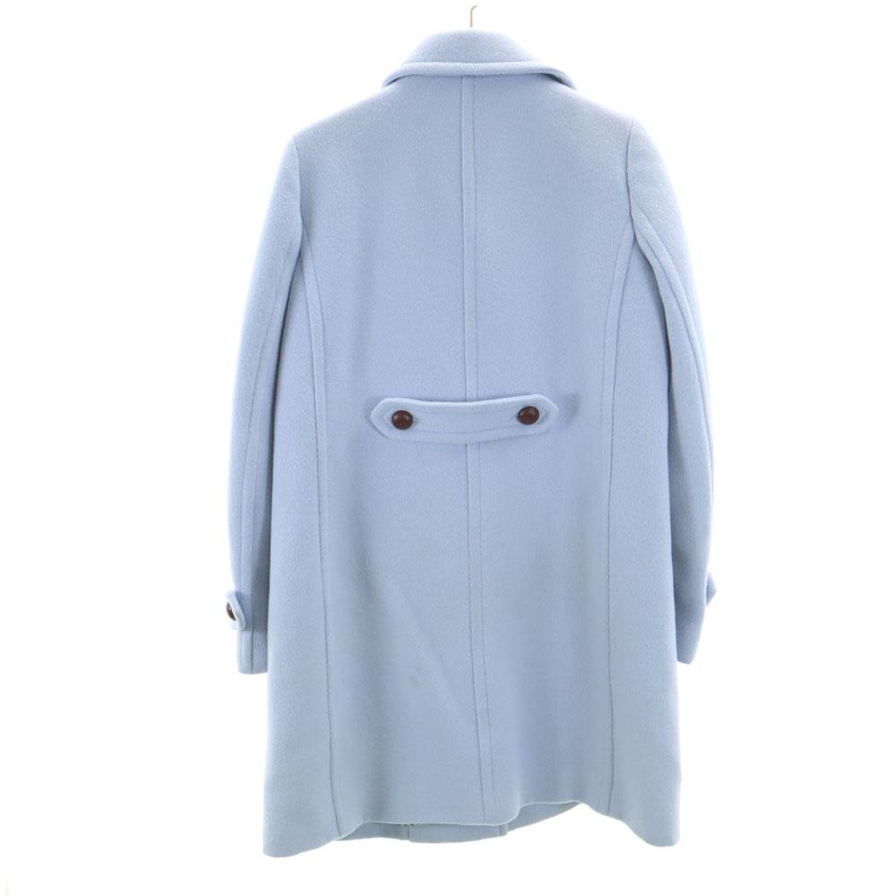 MACKINTOSH PHILOSOPHY wool blend Round collar coat 36 Walnut button Women Used