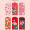 Best Wishes Red Envelopes Flower Hong Bao Elegant Blessing Bag  Party Gifts