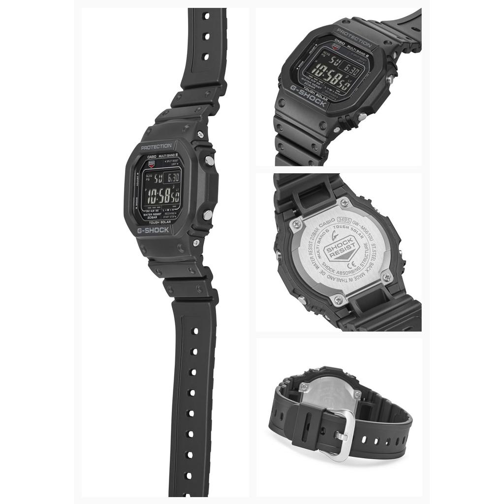 [Casio] G-Shock Watch [Domestic Genuine Product] Radio Solar GW-M5610U-1BJF Men's Black