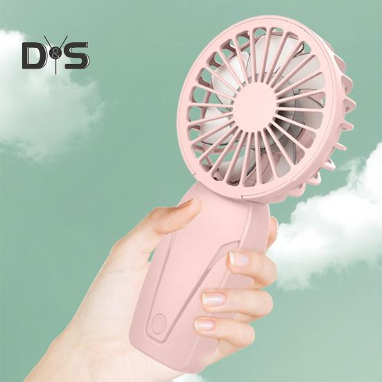 Viteza ventilatorului personal mic, reglabil, flux de aer puternic, zgomot redus, reîncărcabil prin USB, ventilator de răcire portabil compact
