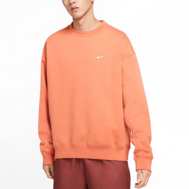 Nike Sweatshirts Heren Oranje Ronde Hals Normaal Normaal CV0554-863