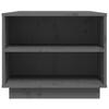 Vidaxl Stolik Kawowy, Szara, 90X49X40,5 Cm, Lite Drewno Sosnowe