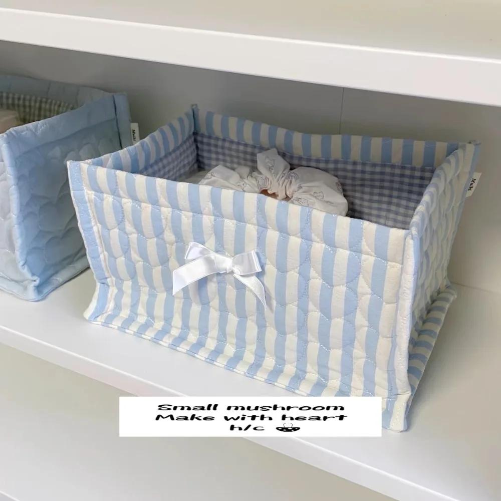 New High Quality Practical Multipurpose Storage Baskets Clothes Sundries Storage Box Durable Kids Toys Organizer INS Style