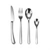 Moonlight stainless steel tableware knife spoon fork dessert spoon creative restaurant simple high-end western food steak knife