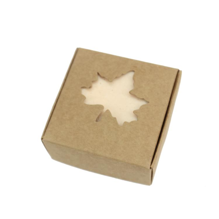 

WTEMPO 20 шт. коробок для упаковки мыла ручной работы, простые ретро-коробки из крафт-бумаги, полые коробки в форме кленового листа/любви, креативные подарочные коробки для вечеринок своими руками 20pcs