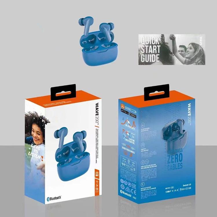 

JYL Earbuds WAVE200 In-Ear TWS Sports BT5.0 royal blue палена темно-коричневого кольору