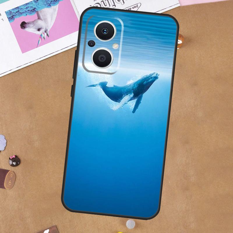 Blue Whale For OPPO Reno 13F 11F 12F 14F 10 11 12 13 14 Pro 8T 7 8 Lite OPPO Find X9 X8 X6 X5 Pro Case