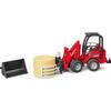 Chargeur Compact Schaffer 2034 Avec Pince Et Balle De Paille - BRUDER