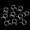 10 Stück 5 mm - 14 mm Schlauchschellen Edelstahl Rohrschlauch Federklemmen Kraftstoffleitung Schlauchschellen Dichtrohrklemmen für Boote Motorräder