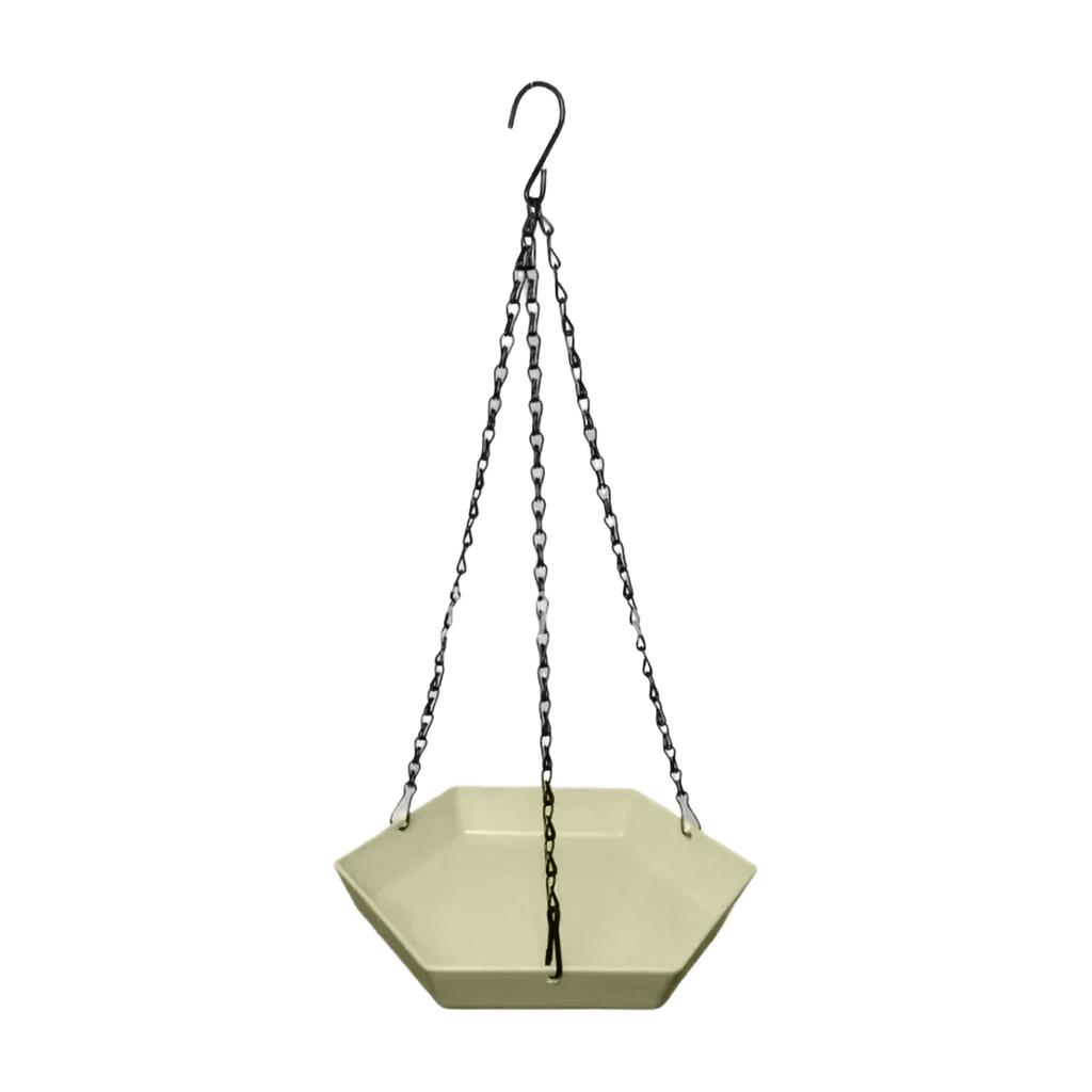 Hanging Hexagonal Bird Feeder & Bird Bath – 2-in-1 Outdoor Wild Bird Feeder For Garden & Yard