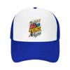 Playful Multitasking Chaos Quote Des Mesh Baseball Cap Casual Hat Outdoor  For Womens Unisex FeUnisex