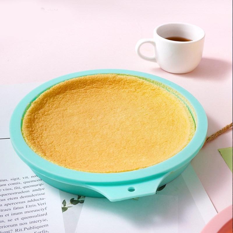 Pack of 6 Multiurpose Silicone Cake Pans Baking Mould for Birthday Cakes and Savory Dishes Multilayer Round Bakewares