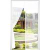 Magnetic Door Mosquito Net 100x210 Cm – Very Dense Mesh, White