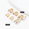 100Pcs U Shape Wire Guards for Jewelry Making Copper Connector for Jewelry  DIY Accessories