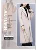Korean Style Mid-Length Loose Woolen Coat - 2025 Trend, Autumn Winter, Plus Size, Thickened Women's Outerwear