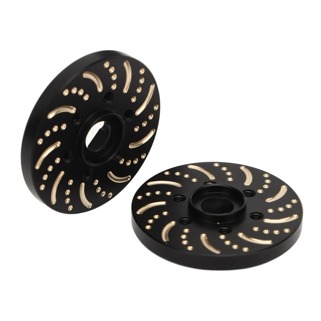 Brass Wheel Weights Brass 6 Hole Wheel Hex Hub Adapter Weight for 1.9in 2.2in Beadlock Wheel Rim