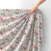 Royal Velvet Fabric Polyester For Sewing - Motif Flowers - Rdx2875