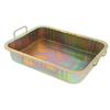 Galvanized Oil Drip Tray Pan Professional Metal Drain Container   Auto Repair Tool for Vehicle