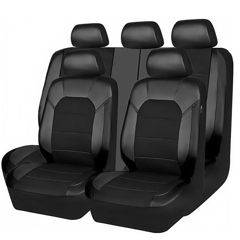 Car Seat Cover Full Set Cloth Universal Polyester Breathable Washable Suitable For Car Truck Van Suv Car Accessories