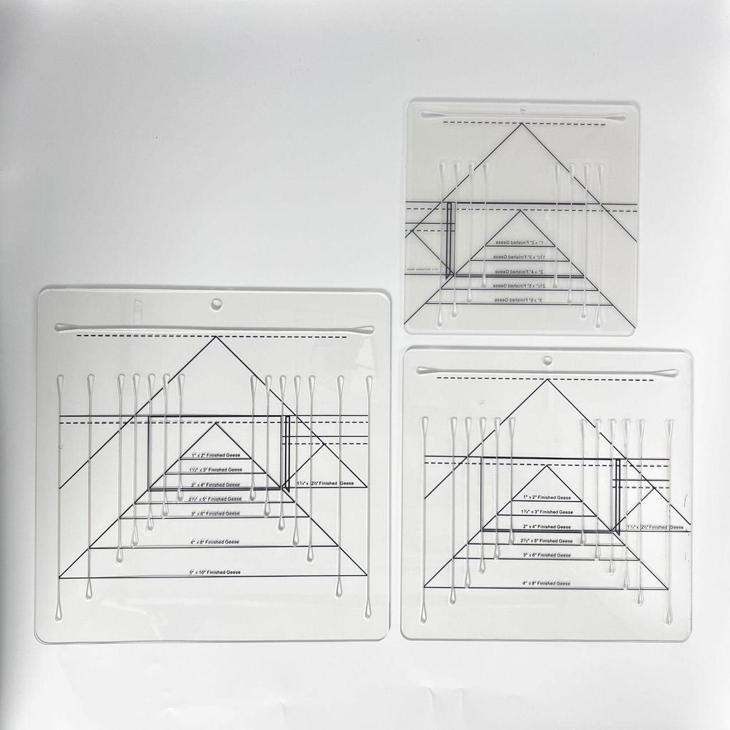 Acrylic Irregular 90° Sewing and Patchwork Ruler for Fabric Cutting