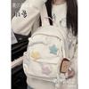 Schoolbag School Bag Girls Middle School Students High School Students Simple College Students Versatile Girls Backpack Teen Treasure Backpack