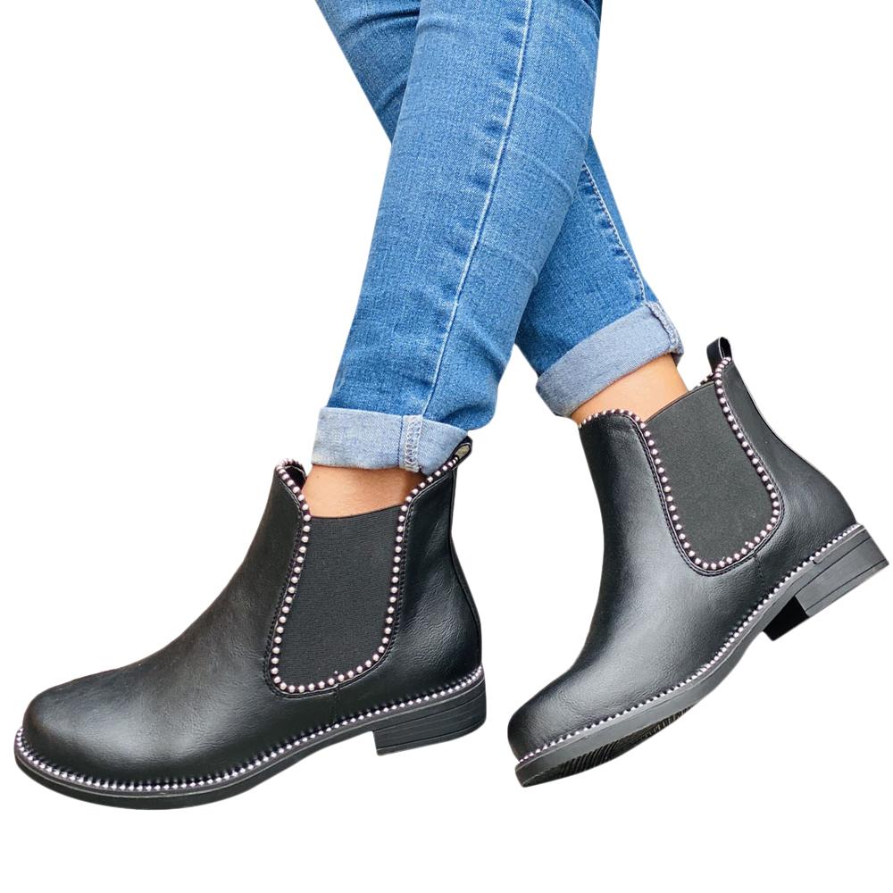 flat slip on booties