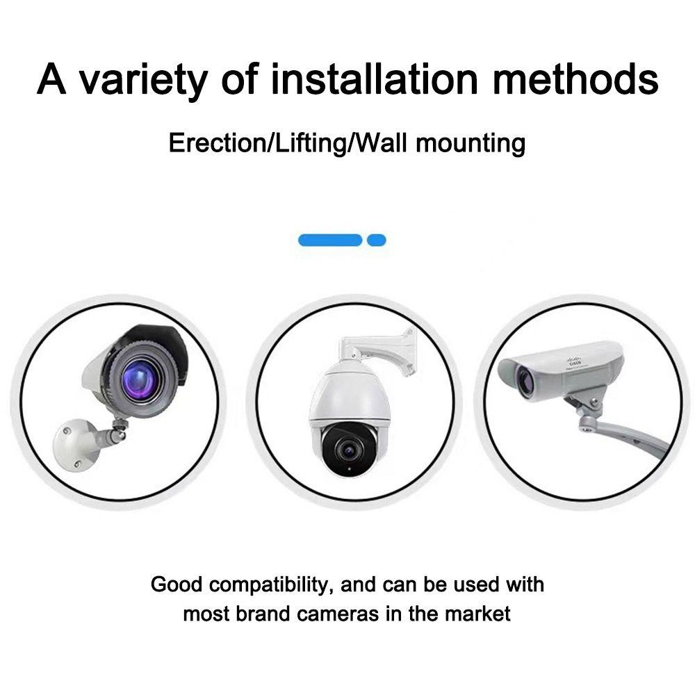 30-60cm Monitor Telescopic Bracket Aluminum Alloy Wall Mounted Stand Camera Long Bracket
