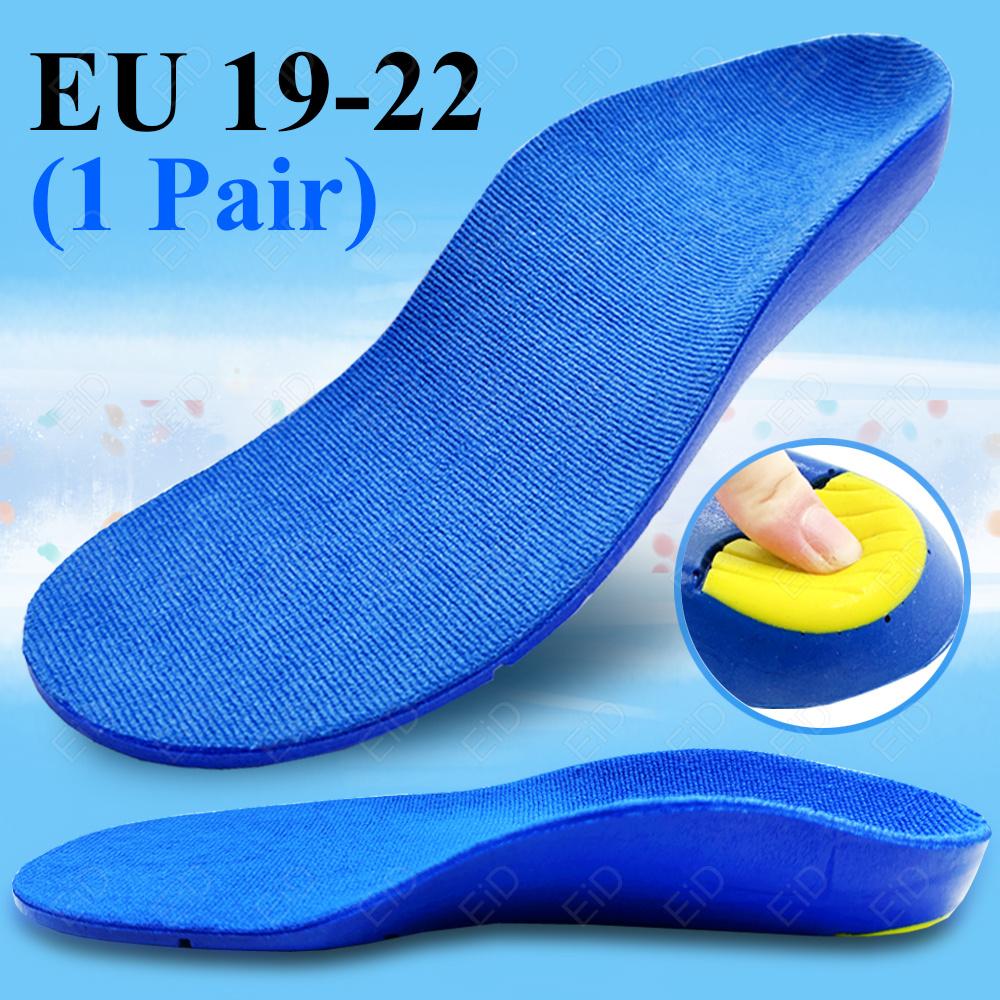 Kids Adult Orthopedic Insoles For Flat Feet High Arch Support Correction OX-Legs Valgus Horseshoe Foot Care Deep Cup Shoes Pads