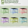 Wooden Urban Roof Garden With Flower Cover And Fabric Case 91x91x81cm