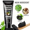 Lanemay Charcoal & Coconut Toothpaste - Deep Cleansing, Whitening Teeth, Natural Whitening, Freshens Breath, 2.82Oz