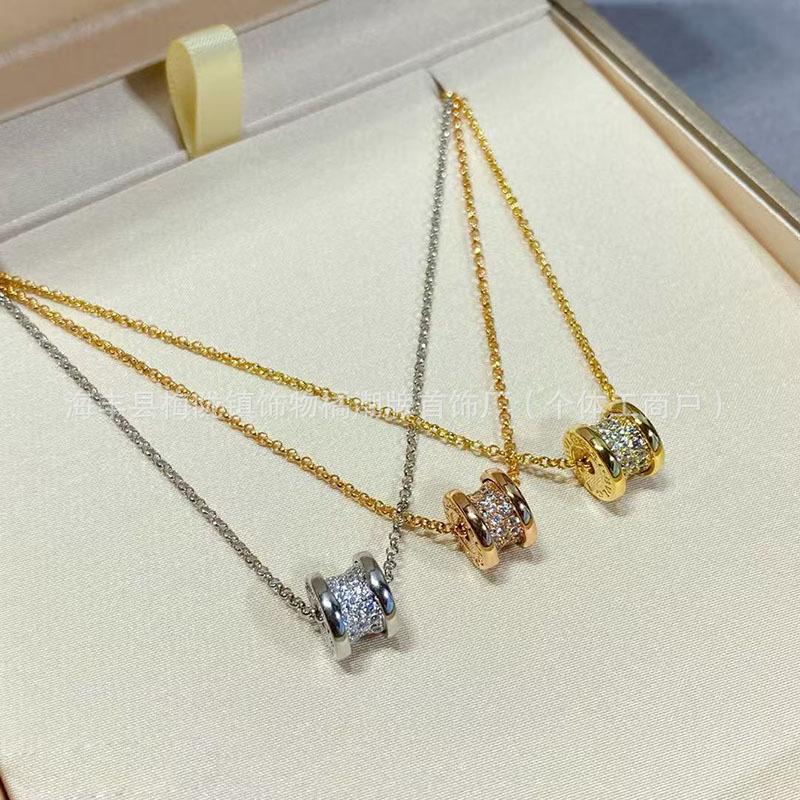 Baojia Diamond Little Waist Unisex Clavicle Necklace