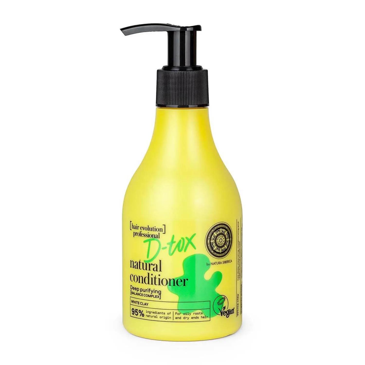 Natura Siberica D-Tox Белая глина очищающий кондиционер 150 мл