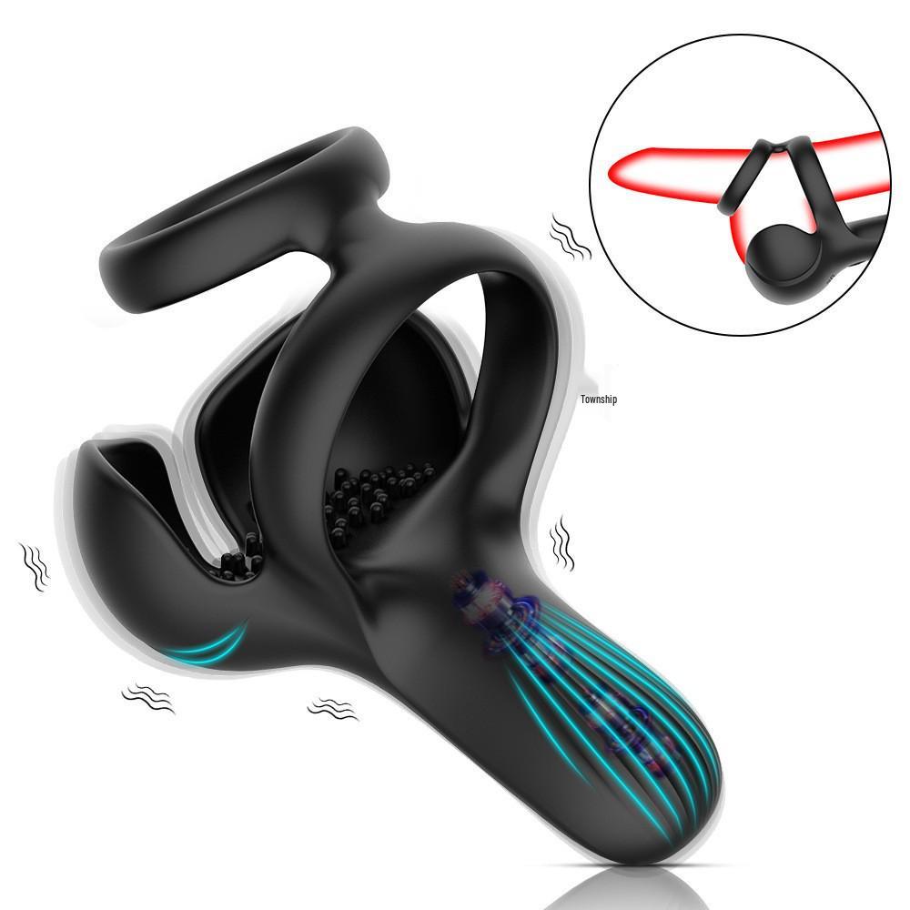 Perona Upgraded Vibrating Male Masturbation Ring - Rechargeable and Explosive!
