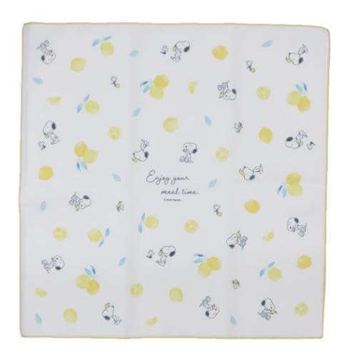 

Marimo Craft Snoopy Fruit Series Салфетка для ланча, Лимон, Ш45 х В45см, SPNC-070