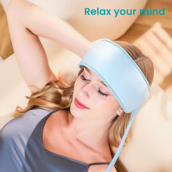Head Massager Scalp Electric Percussion Airbag Deep Relaxation Stress Relief Three
