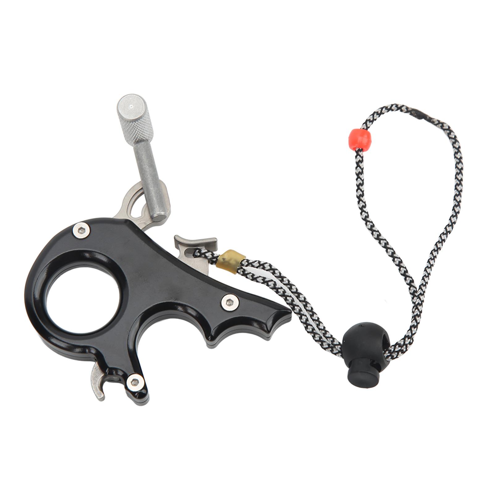 Boogschieten Duimtrekker Aluminiumlegering Compound Boog Ontgrendelingshulpmiddelen 3 Vingergreep Tang voor Buiten Jagen Schietaccessoires