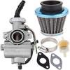 PZ20 Carburetor for Taotao NST SunL Kazuma Baja 50cc 70cc 90cc 110cc 125cc Carburetor ATV Go Karts Moped Scooter 4 Stroke Engine 4 Wheeler, 110