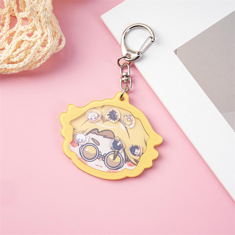 Jujutsu Kaisen Anime Acrylic Keychain & Backpack Charm.