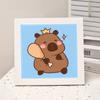 High-End Diamond Painting Diy Van Gogh Starry Sky Cat Creative Handmade Toy Table Decoration Diamond Painting With Frame