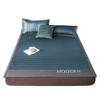 New Thick 0.5 Embroidered Latex Mat Solid Color Anti-slip Foldable Machine Washable Mat.