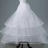 Women Crinoline Petticoat with Hoops Full Slip Underskirt Cosplay Costume