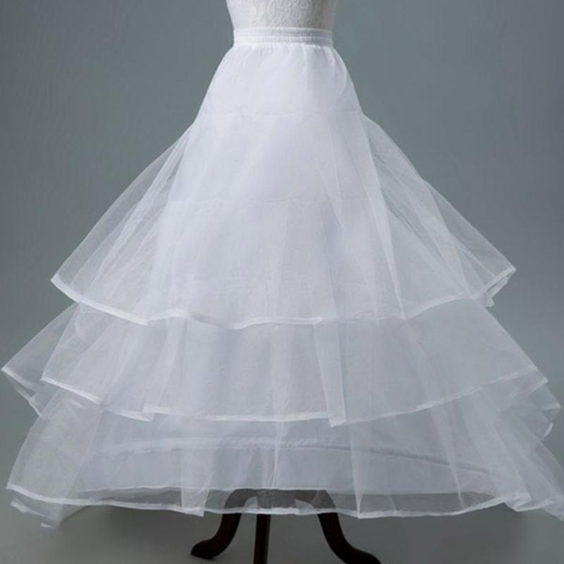 Women Crinoline Petticoat with Hoops Full Slip Underskirt Cosplay Costume