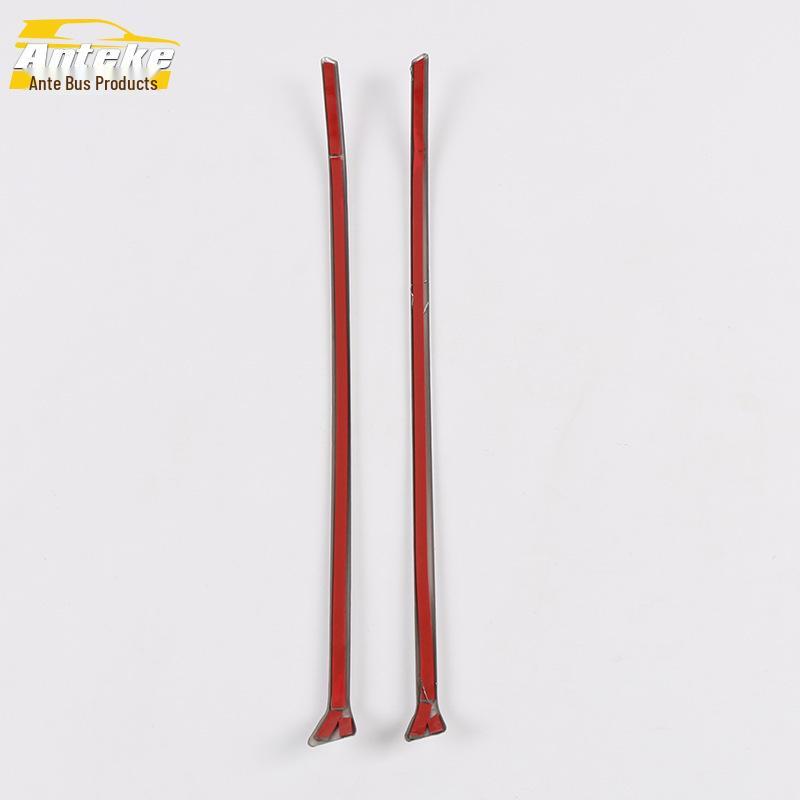 Wolando Front Grille Trim: Anti-Scratch, Collision-Resistant Bright Strip for 18 Models