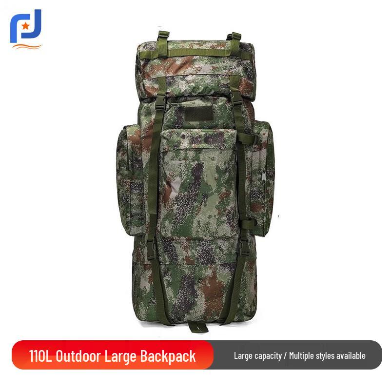 110L Outdoor Large Capacity Camouflage Backpack