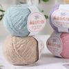 50g Funkelnde Pflaumenblüten Glitzer Ma Hai Wollgarn Handgestrickter Pullover Faden DIY Schal Schal Faden Wollgarn Knäuel